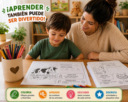 🐮 Mi Primer Libro: Animales de la Granja (Ebook)